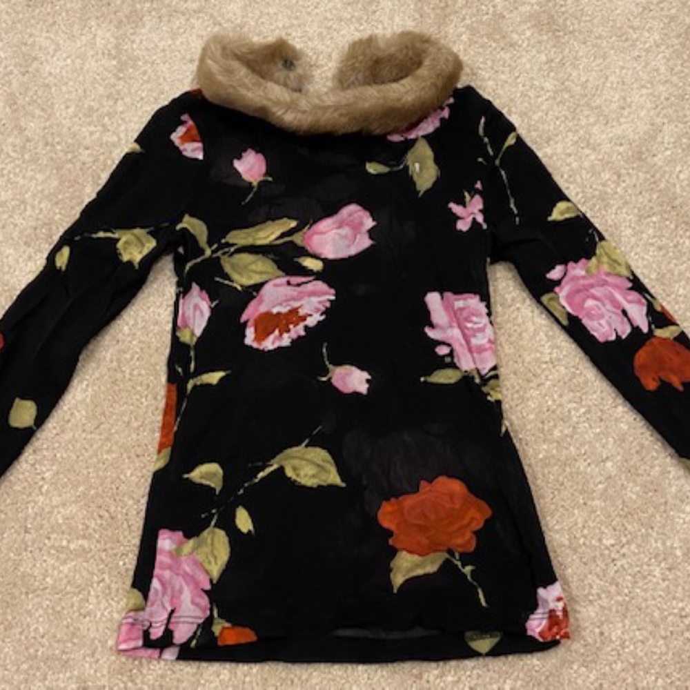 Kookai Sheer Long sleeve Top